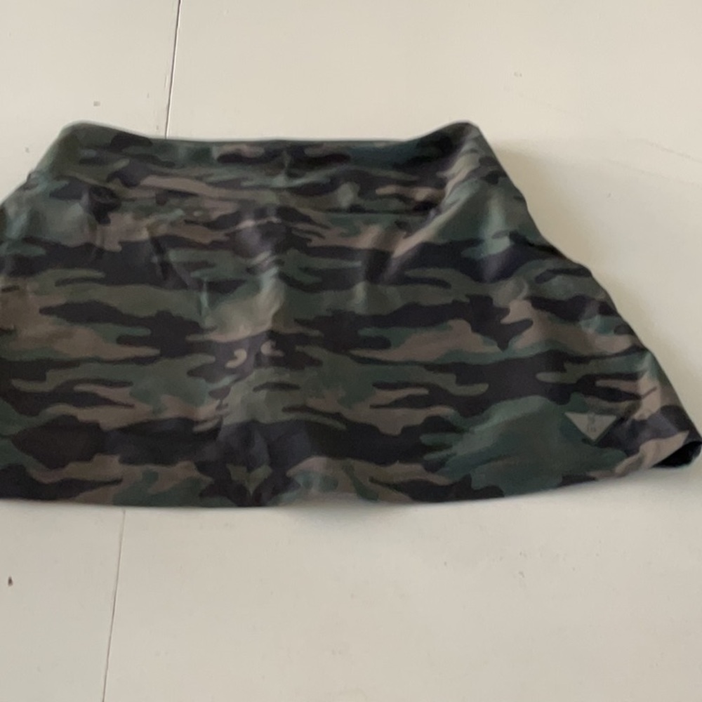 Camouflage Patterned skort medium